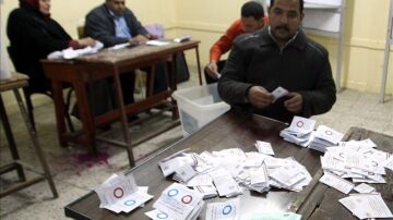 Votación en Egipto