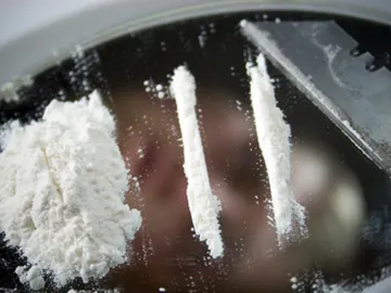 Rayas de cocaína. Rayas de cocaína.