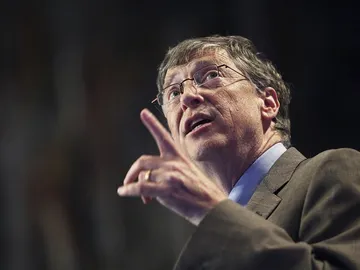 El multimillonario y filántropo Bill Gates El multimillonario y filántropo Bill Gates