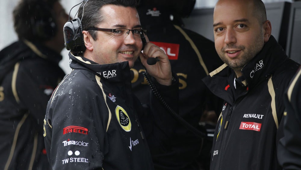 Eric Boullier y Gerard López