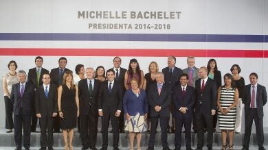 Los ministros elegidos por Bachelet muestran su 