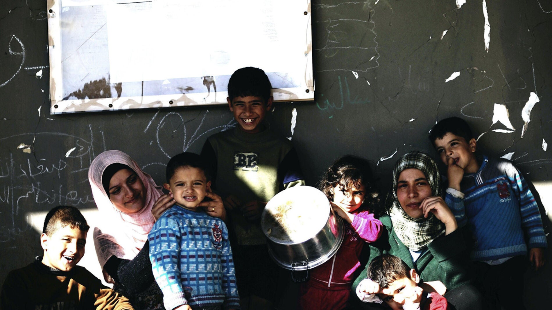 Campamento de refugiados sirio