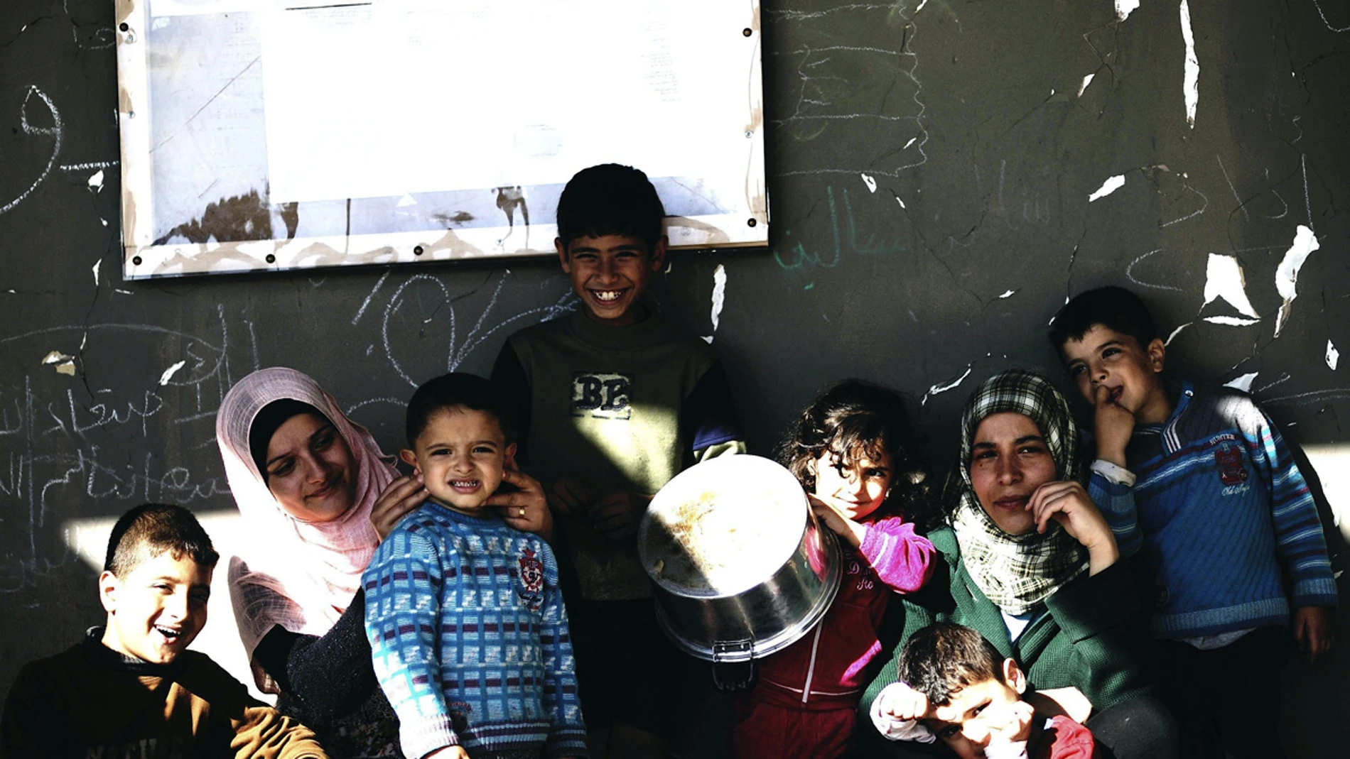Campamento de refugiados sirio Campamento de refugiados sirio