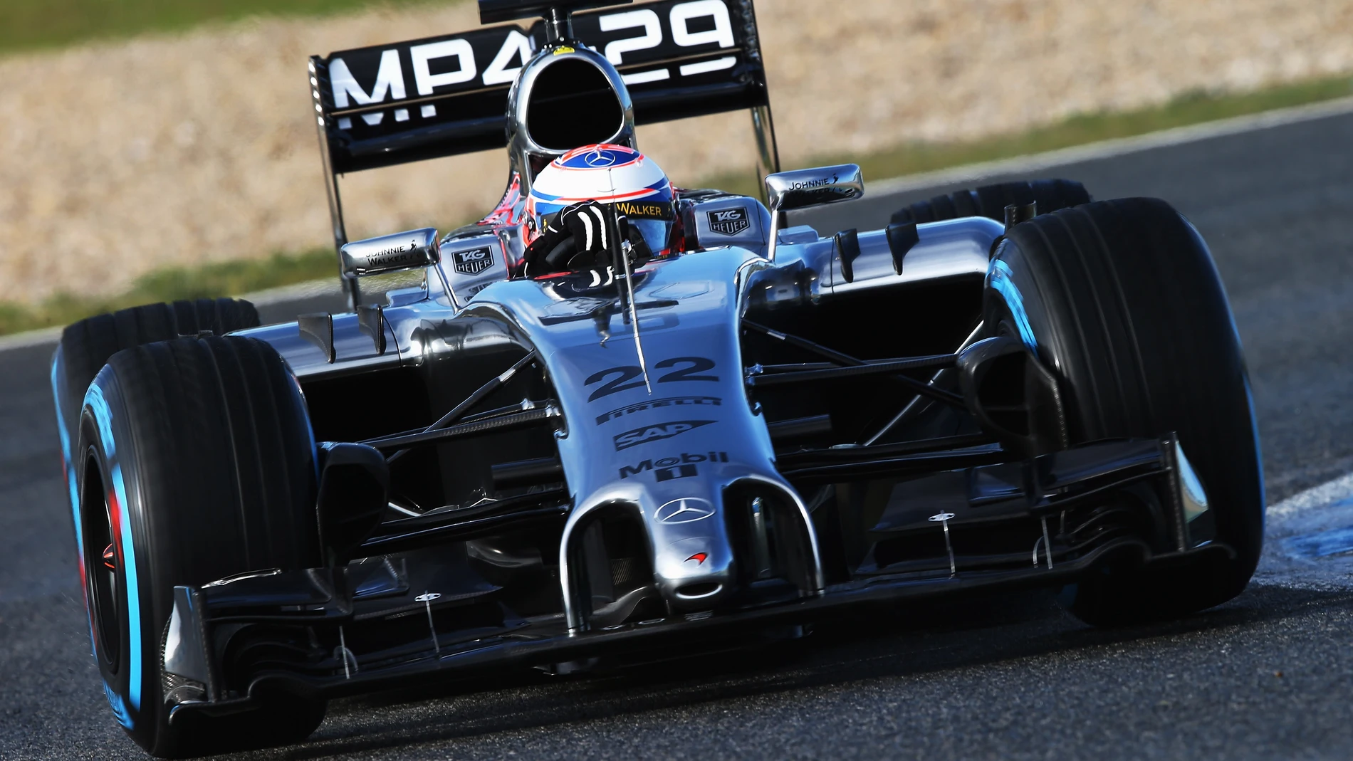 Button, a bordo del MP4-29