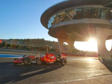 Fernando Alonso se estrena en Jerez
