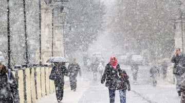 Nieve en Teruel