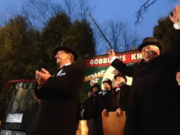 Los miembros del Club de la marmota Phil Los miembros del Club de la marmota Phil