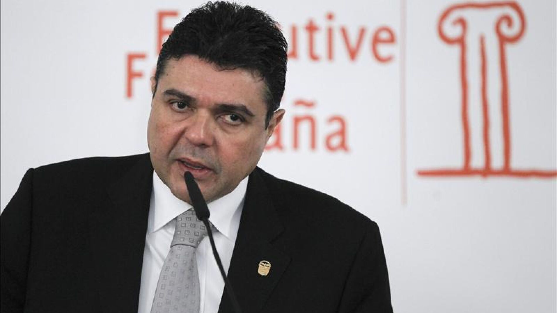 El embajador paname&ntilde;o, Roberto Eduardo Arango.