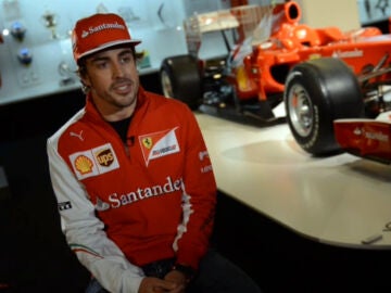 El piloto es entrevistado en la 'Fernando Alonso Collection'