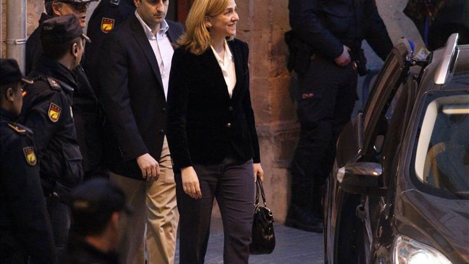 Reunión conjunta entre la infanta Cristina, Urdangarín y sus abogados en Barcelona