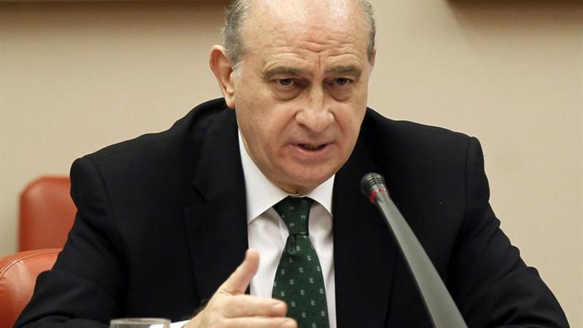 El Ministro del Interior, Jorge Fern&aacute;ndez