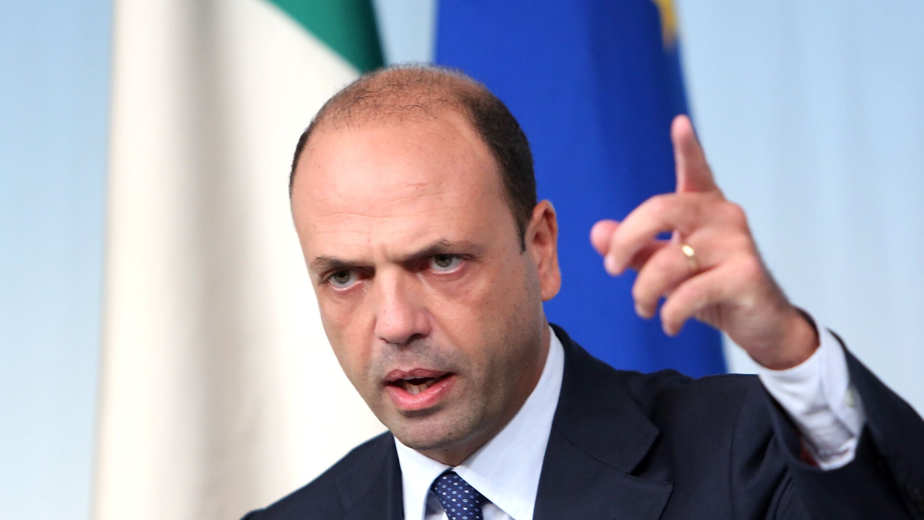 Angelino Alfano, l&iacute;der del NCD