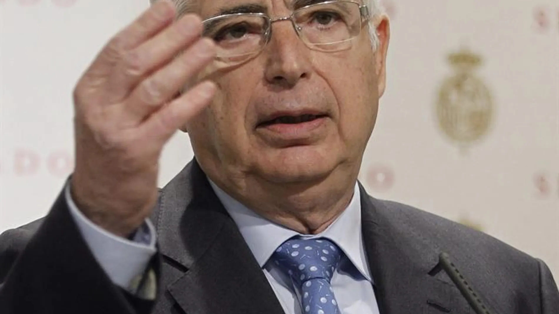 El presidente de Melilla, Juan José Imbroda, durante su comparecencia en el Senado El presidente de Melilla, Juan José Imbroda, durante su comparecencia en el Senado