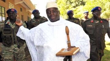 El presidente de Gambia, Yahya Jammeh