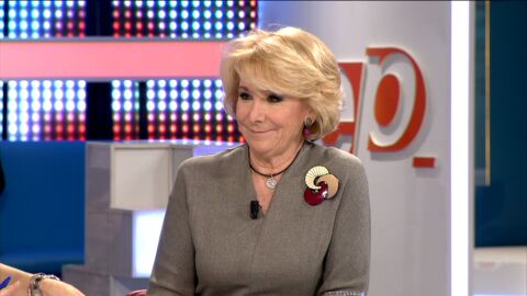 Esperanza Aguirre en Espejo P&uacute;blico