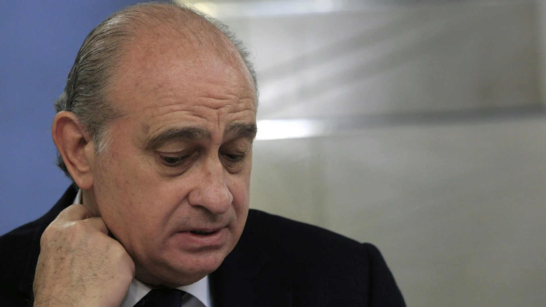 Fernández Díaz en rueda de prensa Fernández Díaz en rueda de prensa