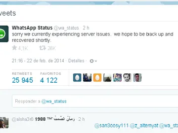 WhatsApp pide disculpas WhatsApp pide disculpas