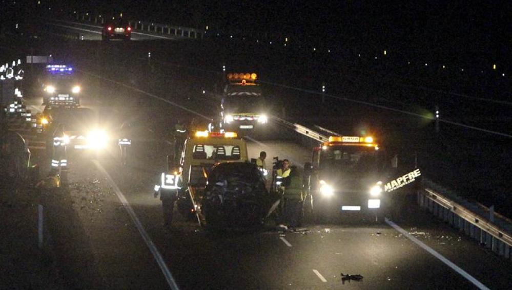 Accidente de tráfico en la A-41, en Ciudad Real