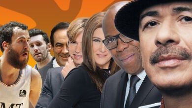 Rudy Fernández, Sergio Rodríguez, Sara Baras, Carlos Baute, Charlie Hussey, Carlos Santana y José Bono en El Hormiguero 3.0