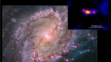 Descubren un agujero negro con una estructura mayor al del Sistema Solar