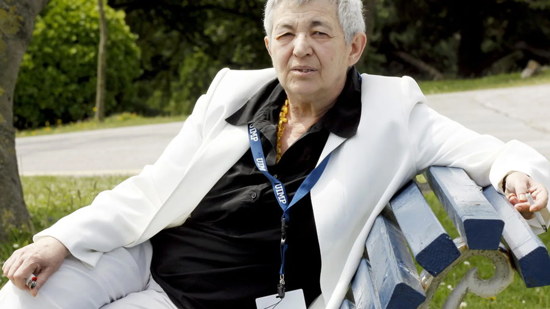 La escritora y poeta Ana María Moix La escritora y poeta Ana María Moix