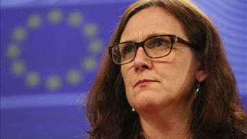 La comisaria europea de Comercio, la sueca Cecilia Malmstrom