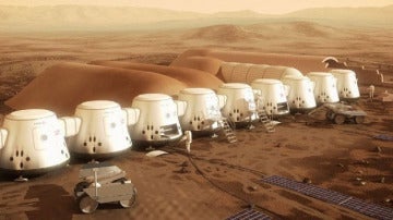 Recreación de una colonia humana en Marte