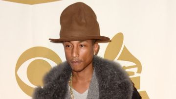 Pharrell Williams y su sombrero