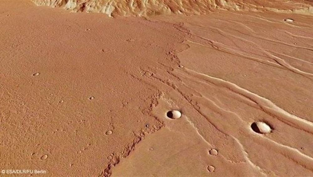 La llanura 'Daedalia Planum'