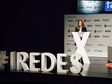 Laura González-Estéfani durante su intervención