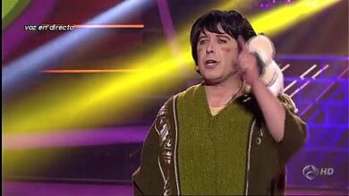 Javi de Pecos imita a Marco en 'Tu cara me suena'