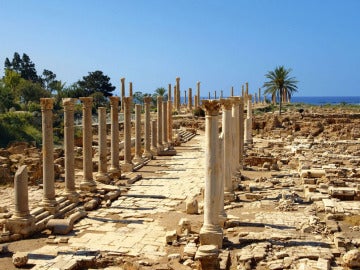 Restos de la antigua ciudad de Tiro