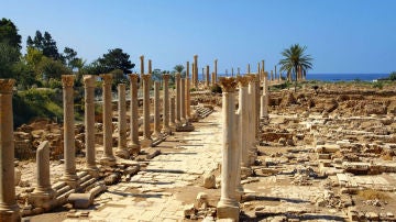 Restos de la antigua ciudad de Tiro