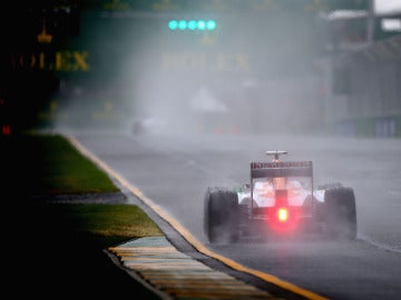 Lluvia en el GP de Australia de 2013