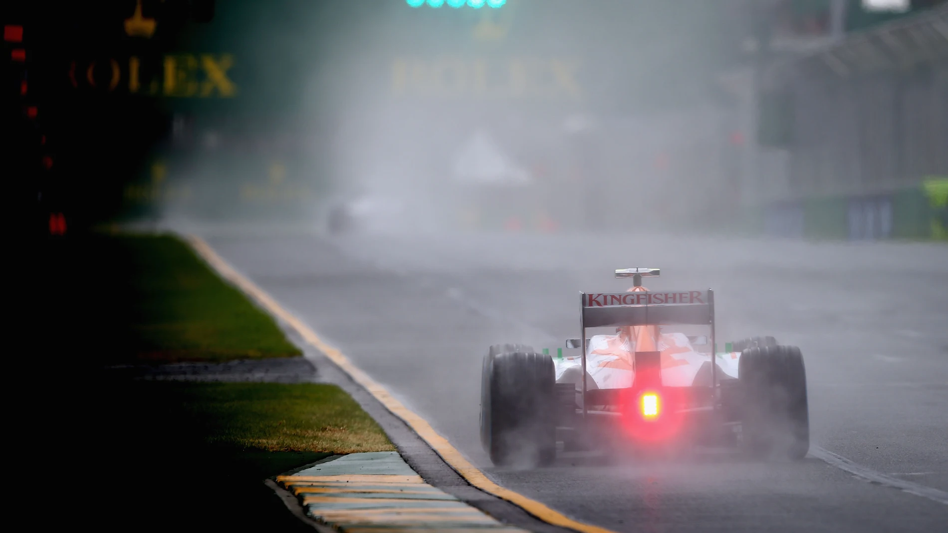 Lluvia en el GP de Australia de 2013