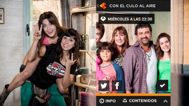 Disfruta de 'Con el culo al aire' de forma interactiva con ATRESMEDIA CONECTA