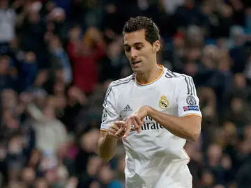 Álvaro Arbeloa celebra un gol con el Real Madrid Álvaro Arbeloa celebra un gol con el Real Madrid