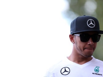 Lewis Hamilton, de la escudería Mercedes 
