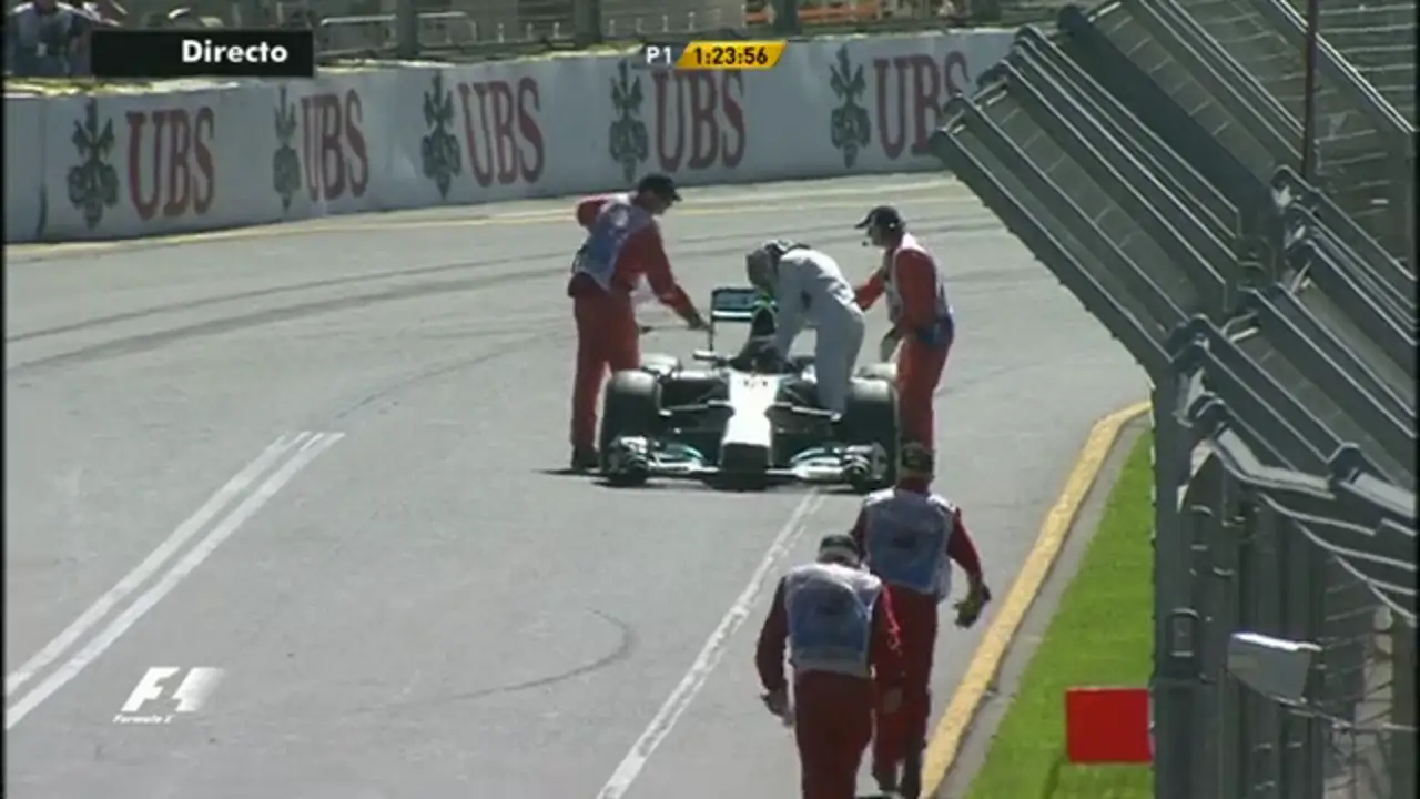 Hamilton se queda parado