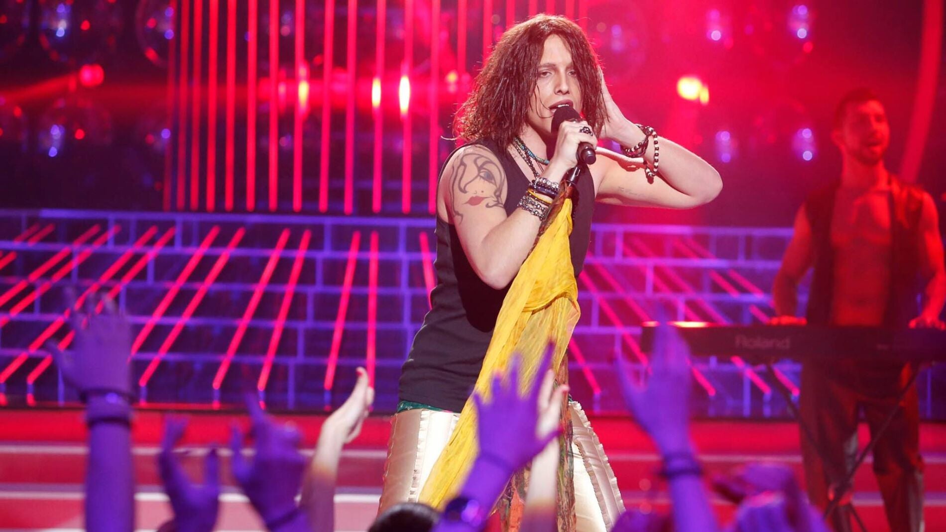 Xuso Jones imita a Aerosmith