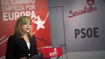 La cabeza de lista del PSOE a las elecciones europeas, Elena Valenciano