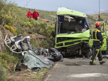 Accidente de tráfico en Gran Canaria