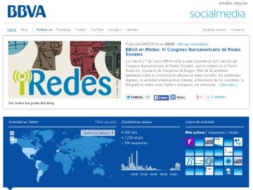 BBVA, elegida mejor entidad del mundo en comunicación de la sostenibilidad en redes sociales