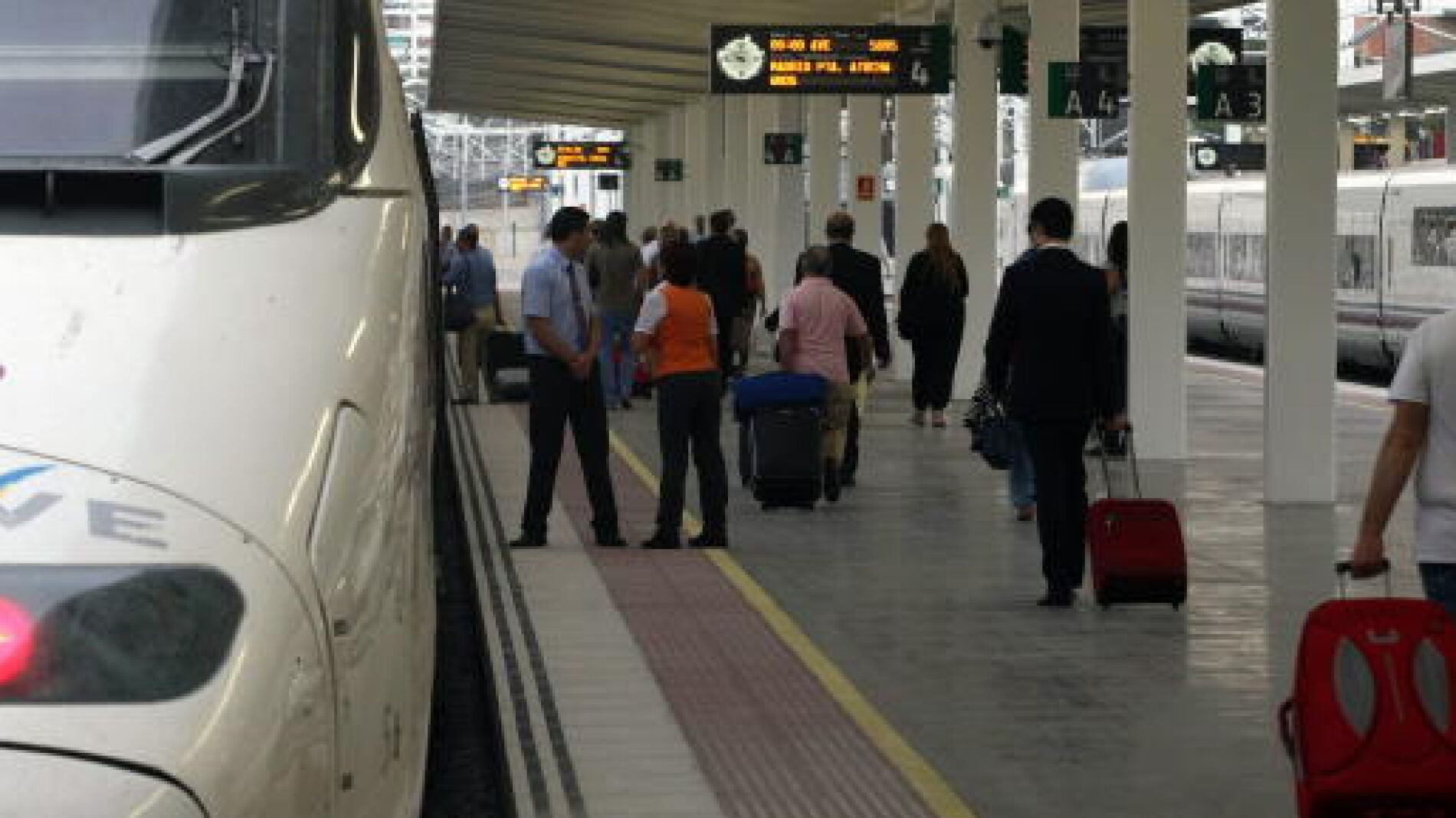 Pasajeros del AVE