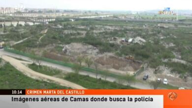 La enorme extensión de la escombrera de Camas donde se busca a Marta del Castillo