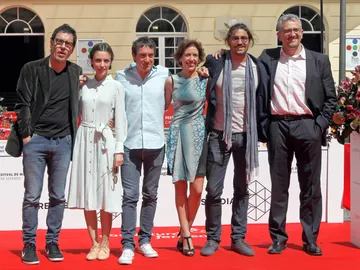 Parte del equipo de 'Kamikaze' Parte del equipo de 'Kamikaze'