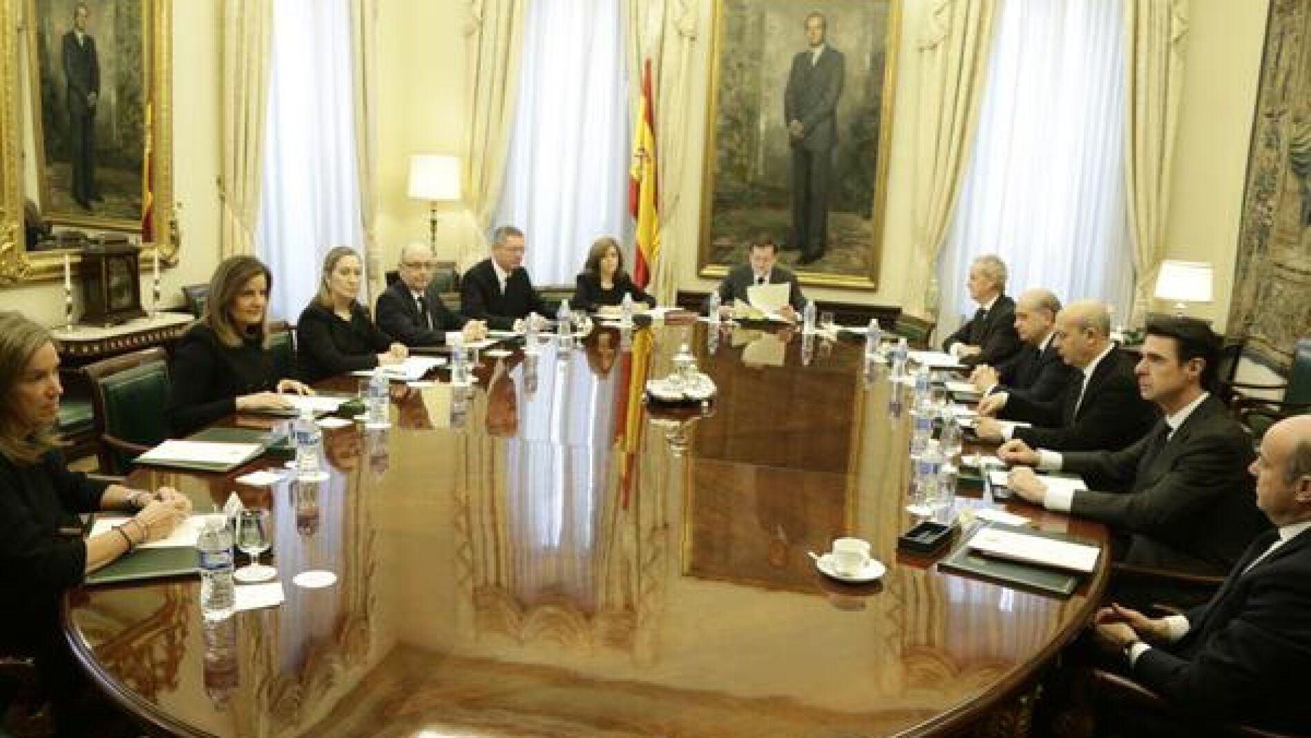 Imagen del Consejo de Ministros celebrado en el Congreso