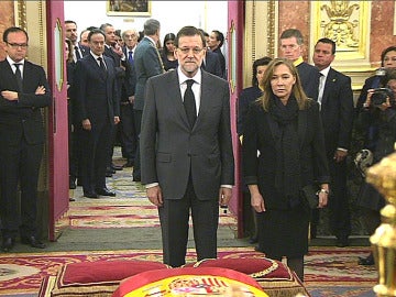 Mariano Rajoy y su esposa Elvira Fernández