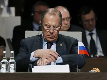 El ministro ruso de Exteriores, Serguéi Lavrov El ministro ruso de Exteriores, Serguéi Lavrov