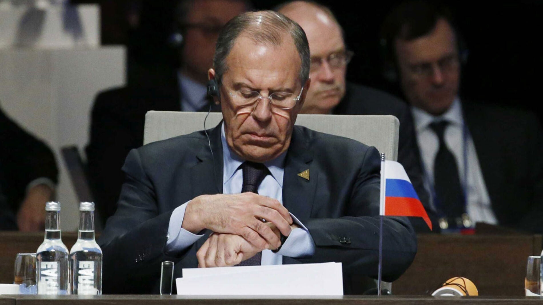 El ministro ruso de Exteriores, Sergu&eacute;i Lavrov
